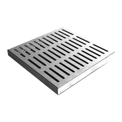 Rejillas de acero inoxidable para aguas pluviales